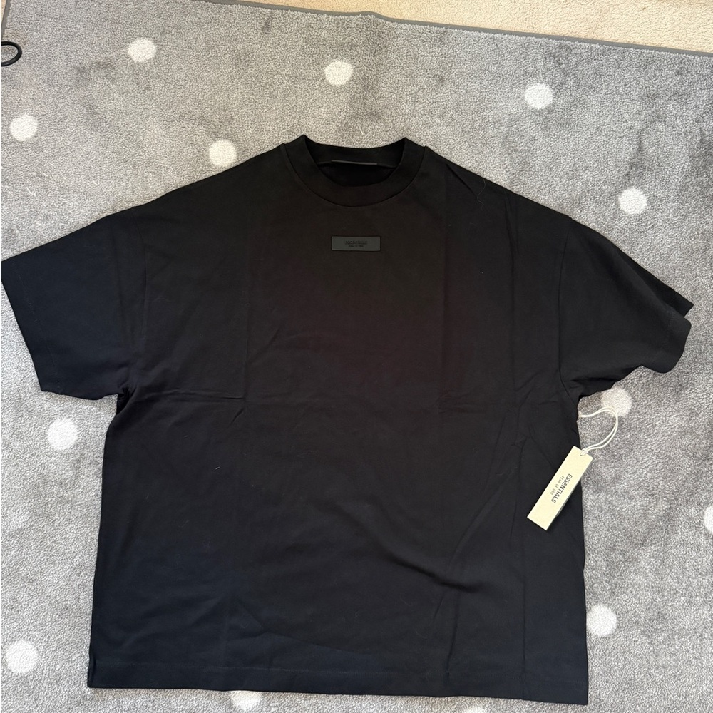 Essentials Unisex Black T-Shirt